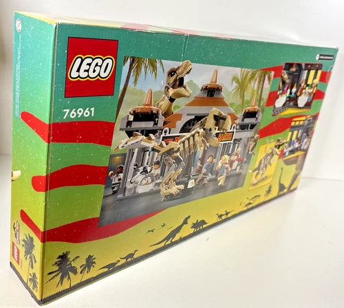 MEOW Jurassic World Visitor Center: T. Rex & Raptor Attack (76961) - NEW