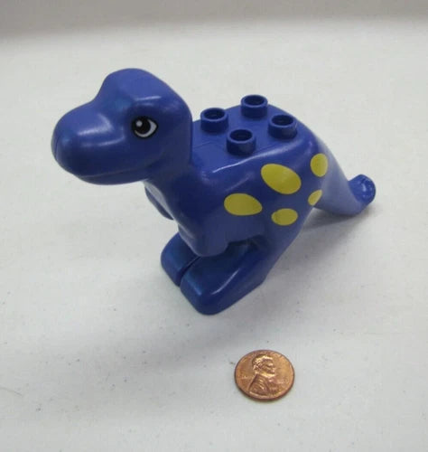 Vtg Lego Duplo Adult Violet Purple Tyrannosaurus Rex Dinosaur Prehistoric Trex