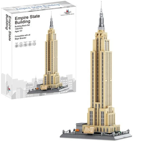 Empire State Building Block Set, 1,559 Pieces, New York's Empire State