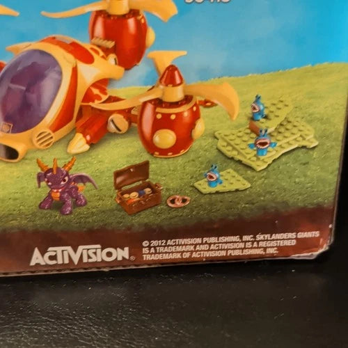 Mega Bloks Skylanders Giants Troll Mech Ambush 95413 176pc Tree Rex 2012