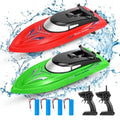 Lumiparty 2PACK RC Boat,Remote Control Boats for Kids and Adults,10km/H 2.4G ...