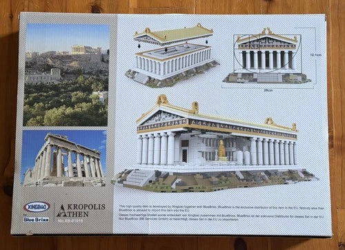 XINGBAO Blue Brixx XB-01016 ACROPOLIS ATHENS GREECE Building Set 1623 Pieces NEW