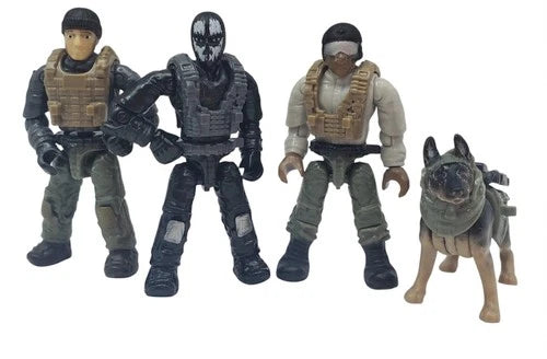 Mega Bloks Call of Duty Ghosts Mini-figures Only Set Still Sealed Riley 06858