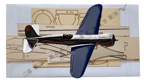 Hughes H-1 Racer 32" Wingspan RC Airplane Short Kit Balsa & Ply + Plans