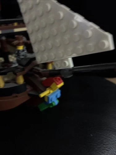 Lego Pirate Ship Already Built Sold As Is Some Loose Pieces At The Bottom