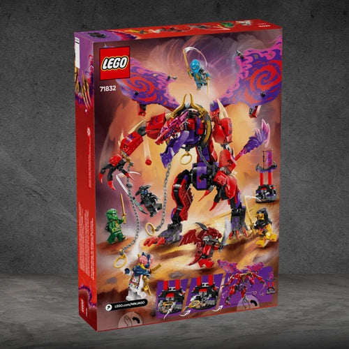Lego 71832 Thunderfang Dragon of Chaos Set-Ninjago's Rising Lot-Brand New Sealed