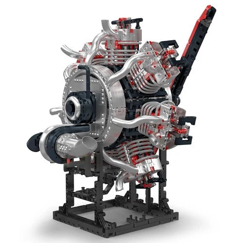 Mould King 10233 Aircraft Engine Model Building Block Toy Gift Collectibles