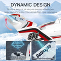 RC Plane For Water Land & Air Aircraft 3Ch Remote With 2 Batteries 2.4Ghz Red E4