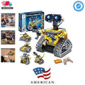 STEM Robot Building Kit with Remote Control Gifts for Boys 8-13 \| Coding Robo...