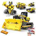 5-in-1 Bulldozer Robot Toy Building Sets STEM Gift for Boys Age 8-12 \| 8038