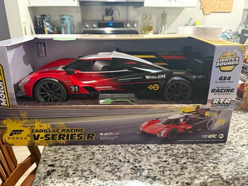 MotorDayz Forza Cadillac Racing V-Series.R 1:8 4WD Electric RTR Lights Red