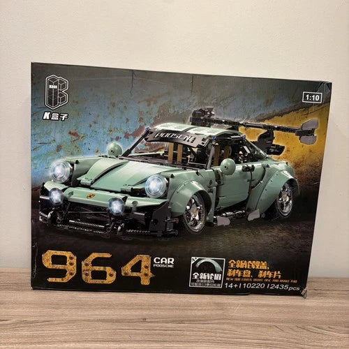 Porsche 964 911 Technic New with box 1:10 Scale Building Bricks Kbox 10220