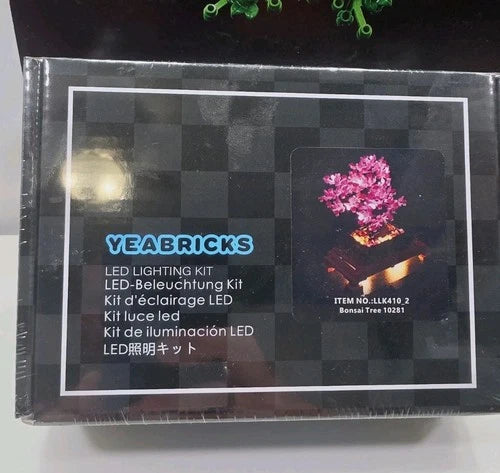 LEGO Botanicals: Bonsai Tree (10281) With Yeabricks DIY Lighting Kit