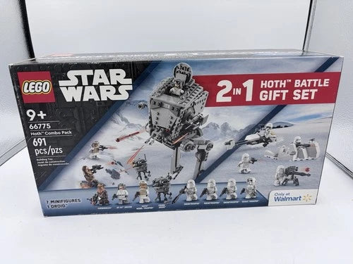 LEGO STAR WARS 66775 2 In 1 HOTH BATTLE Gift Set 75320 &75322 Minifigure NEW