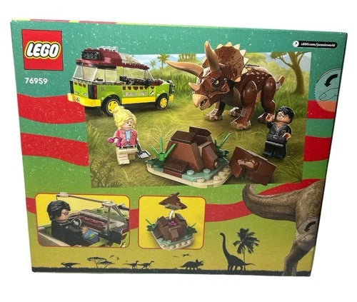 LEGO. Jurassic World: Triceratops Research (76959). New. Sealed Box.