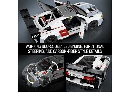 Mattel Brick Shop Hot Wheels ’15 Audi R8 LMS Deluxe Version Exclusive set 861 PC