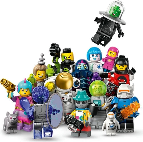 Complete Set of (12) MEOW Series 26 Space Minifigures 71046 New Sealed 2024