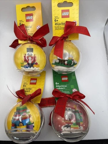 LEGO Seasonal: Gifts Holiday Ornaments Lot