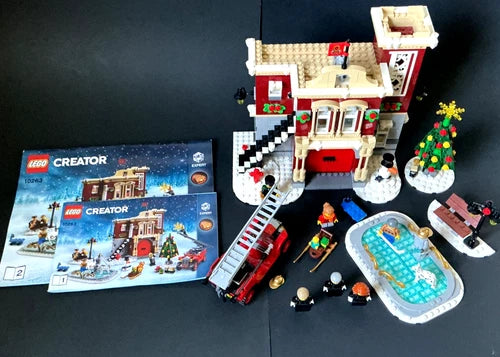 Lego Creator: Winter Village Fire Station (10263) Complete