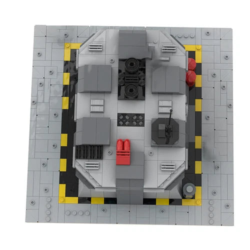 Base Bunker Model from Movie Display Model 695 Pieces Building Toys Set MOC