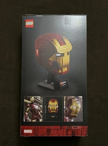 LEGO Super Heroes Marvel Iron Man Helmet 76165 Retired NEW