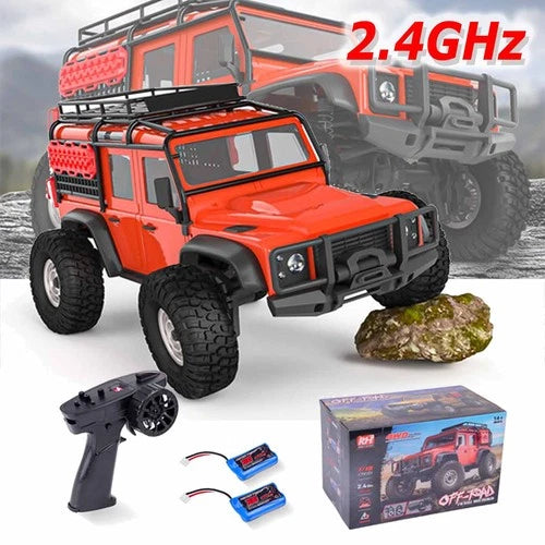 1/18 Remo 1893-SL RC Rock Crawler Truck Off-Road 2.4G Remote Control RC Cars Red
