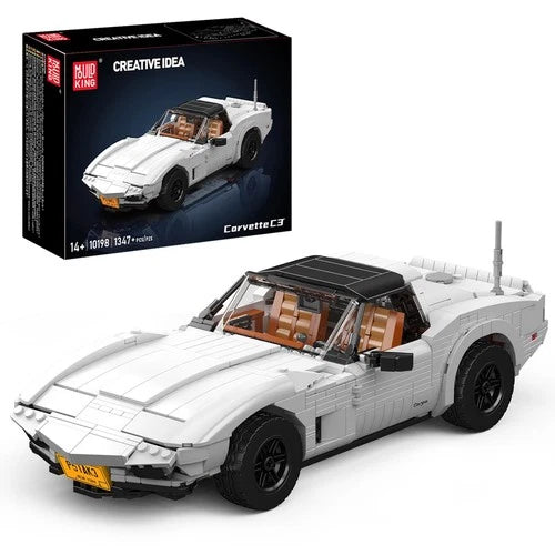 Sport Car Model Building Kit 10198 Vintage Build Blocks 1347 Pieces
