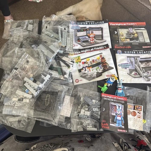 Large Five Nights at Freddy's Building Blocks Play Sets & Characters Lot : Mixed