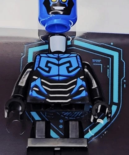 LEGO Blue Beetle Minifigure SH0278 Pristine Brand New Never Assembled
