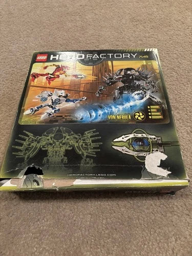 LEGO HERO Factory: Von Nebula (7145) Bionicle New In opened Box.