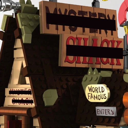 MOC Gravity Falls Mystery Shack 1125 PCS Architecture Building Blocks toy gift