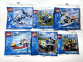 MEOW 30220 30222 30224 30225 30228 30152 Polybag Lot City New Sealed Minifigures