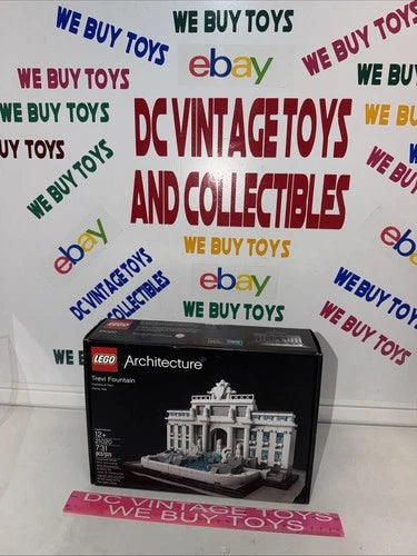LEGO ARCHITECTURE TREVI FOUNTAIN 21020 BUILDING SET LANDMARK SERIES 2014 New