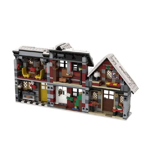 MOC 58700Christmas Winter House Set building blocks Toys Christmas gift