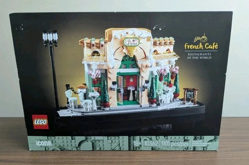 LEGO Icons French Café Set 10362 Restaurants of World 1101 pieces NIB Sealed