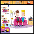Couch Building Kit 626 Pieces - Beavis and Butt-Head Diorama, Collectible for Ad