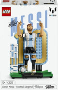 LEGO Editions Lionel Messi 66818 Building Set Soccer Collectible Sports Décor
