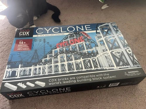 CDX Blocks Cyclone Block Roller Coaster Set 900+ Pieces