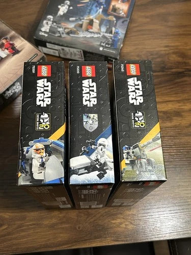 Lego Star Wars Battle pack Lot 40765, 75373, 75359, 75320, 75345 clone troopers