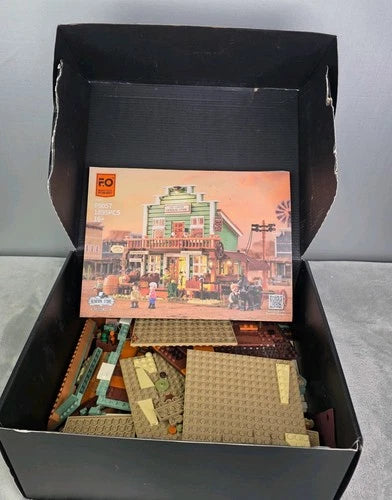 Funwhole F9057 General Store 1895PCS Western LED Light Kit Tested