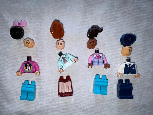 New FULL set 16 LEGO Disney Main St. Minifigures, Dapper Dans,+EXTRA PARTS!