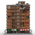 ZITIANYOUBUILD Modular Apartment Building Blocks Street View Set 1472 Build Moc