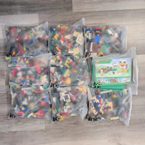 23 pounds lbs +/- Bulk Unsorted MEOW Pieces Lot Parts From Various Sets Themes