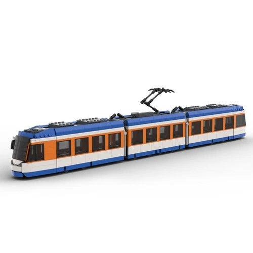 Modubrix MOC-56766 Tram ST 14-2 Model 1582 Parts Creative Play Set Gift
