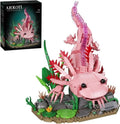 Axolotl Building Set, Compatible with LEGO Animals Display Model Kit, Marine ...