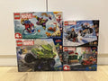 Lego Marvel:10793 +76312 +76287 +76260 (spider Man, Iron Man, Hulk, Thanos, Etc)