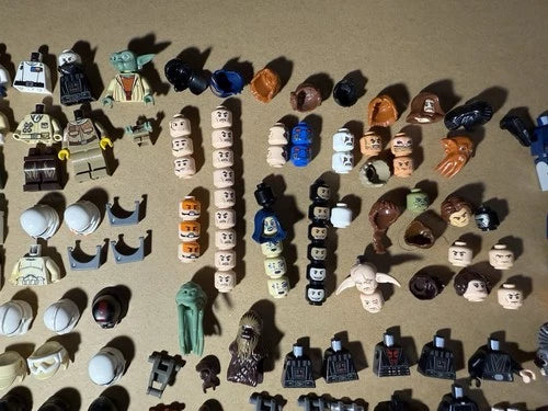 LEGO Star Wars Minifigure Lot (Rare Parts)