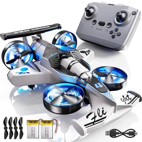 Remote Control Airplane for Kids, 2 Type of Remote Control Car or RC Plane, Indo