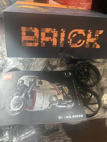 UNCLE BRICK Motorcycle Building Block Set 1:5 Model 60520