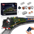 Mould King 12025 Orient Express Steam Locomotive Train Building Block LED Toy